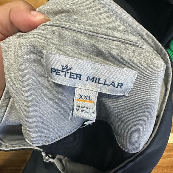 Peter Millar Vest Galway Performance 1/4 Zip Stretch - Picture 8 of 8